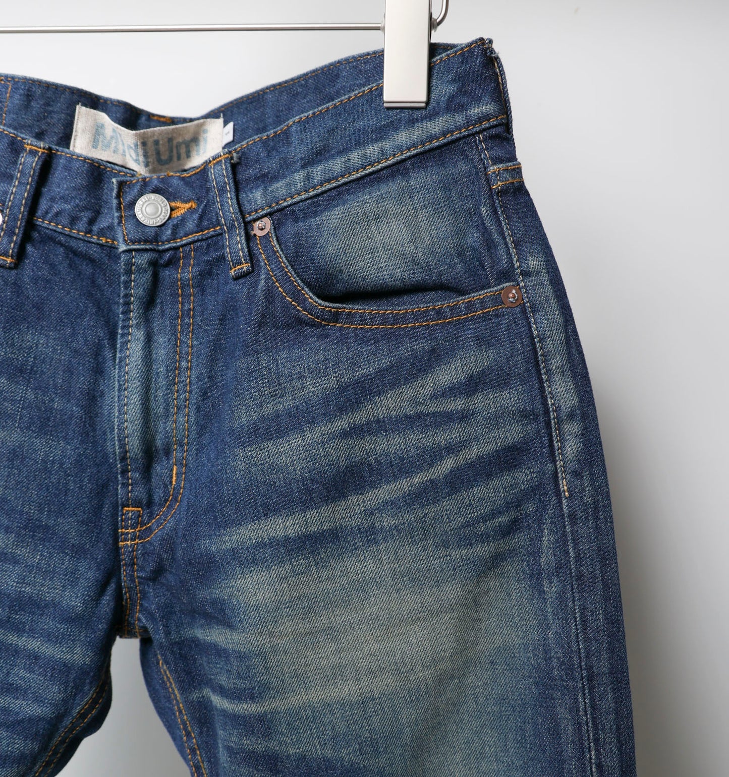 4/5 length denim pants