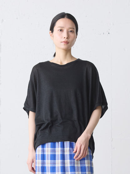 linen cocoon pullover