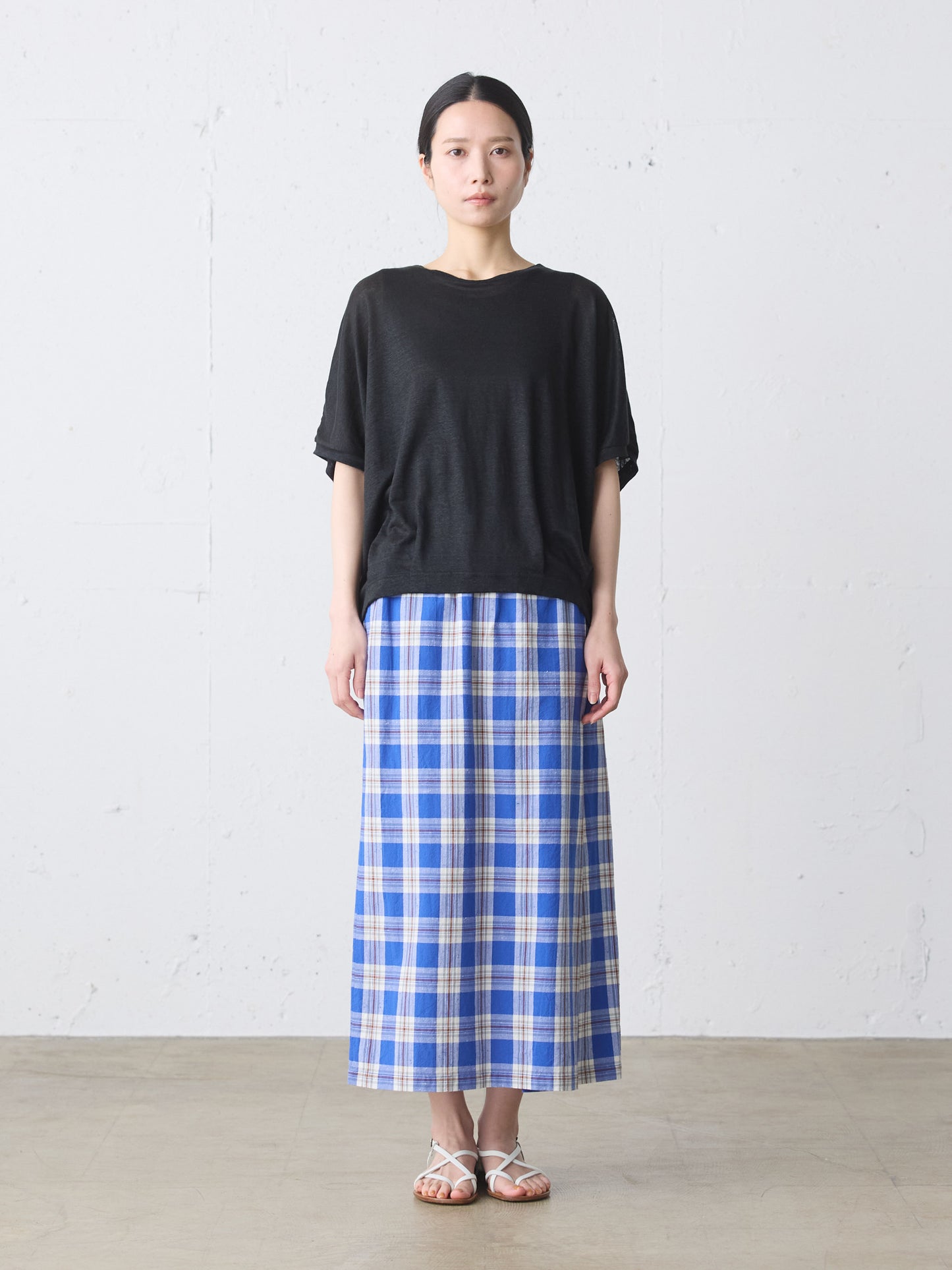 linen cocoon pullover