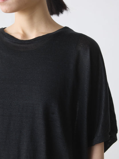 linen cocoon pullover