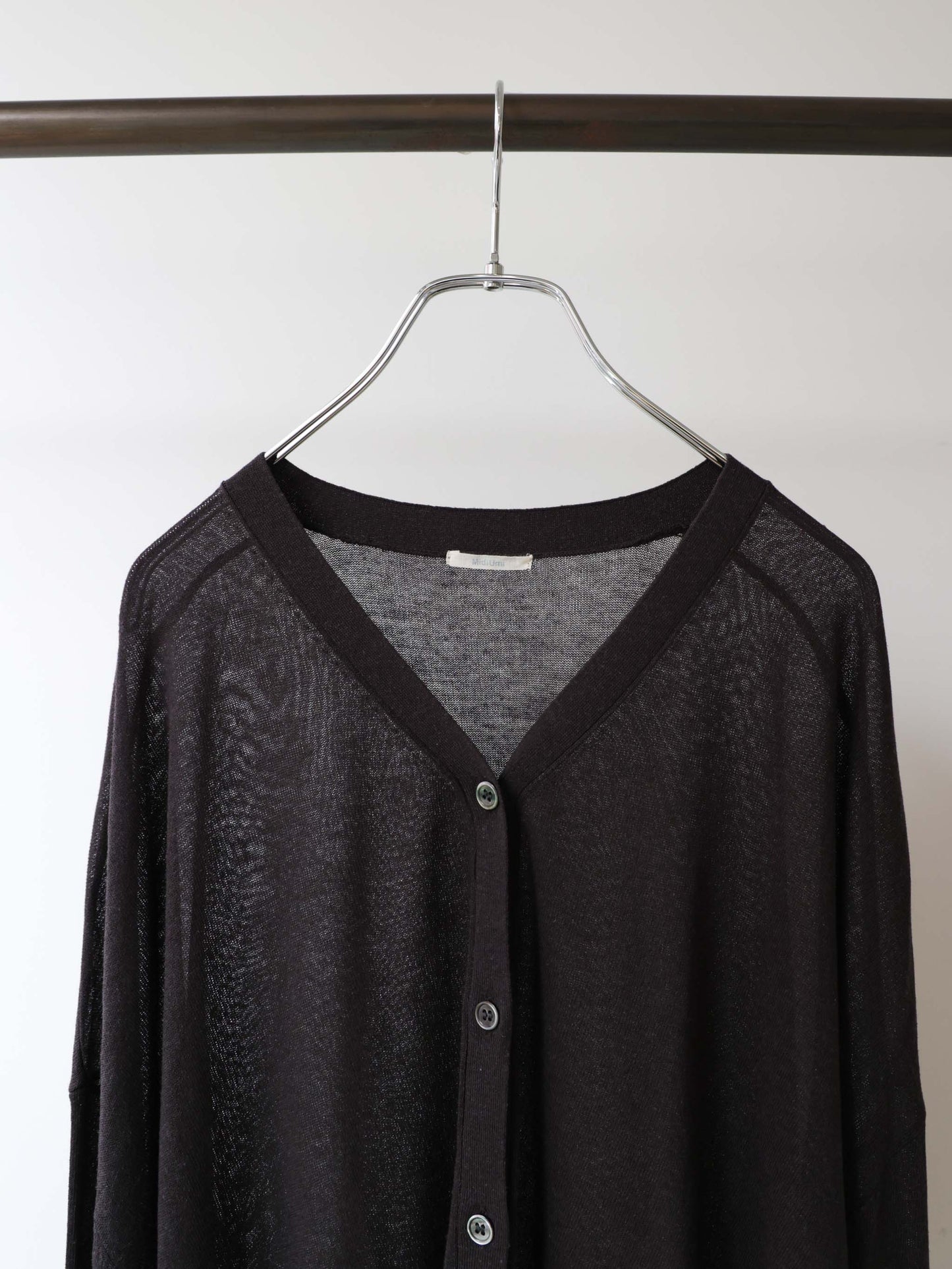 sheer knit pullover