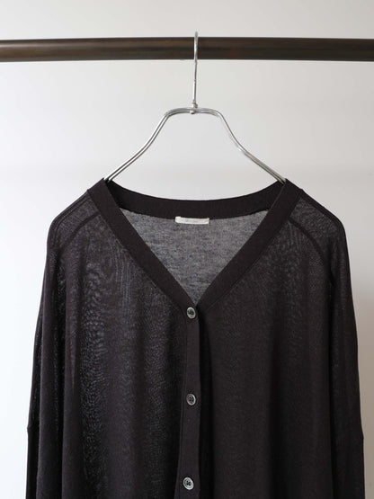 sheer knit pullover