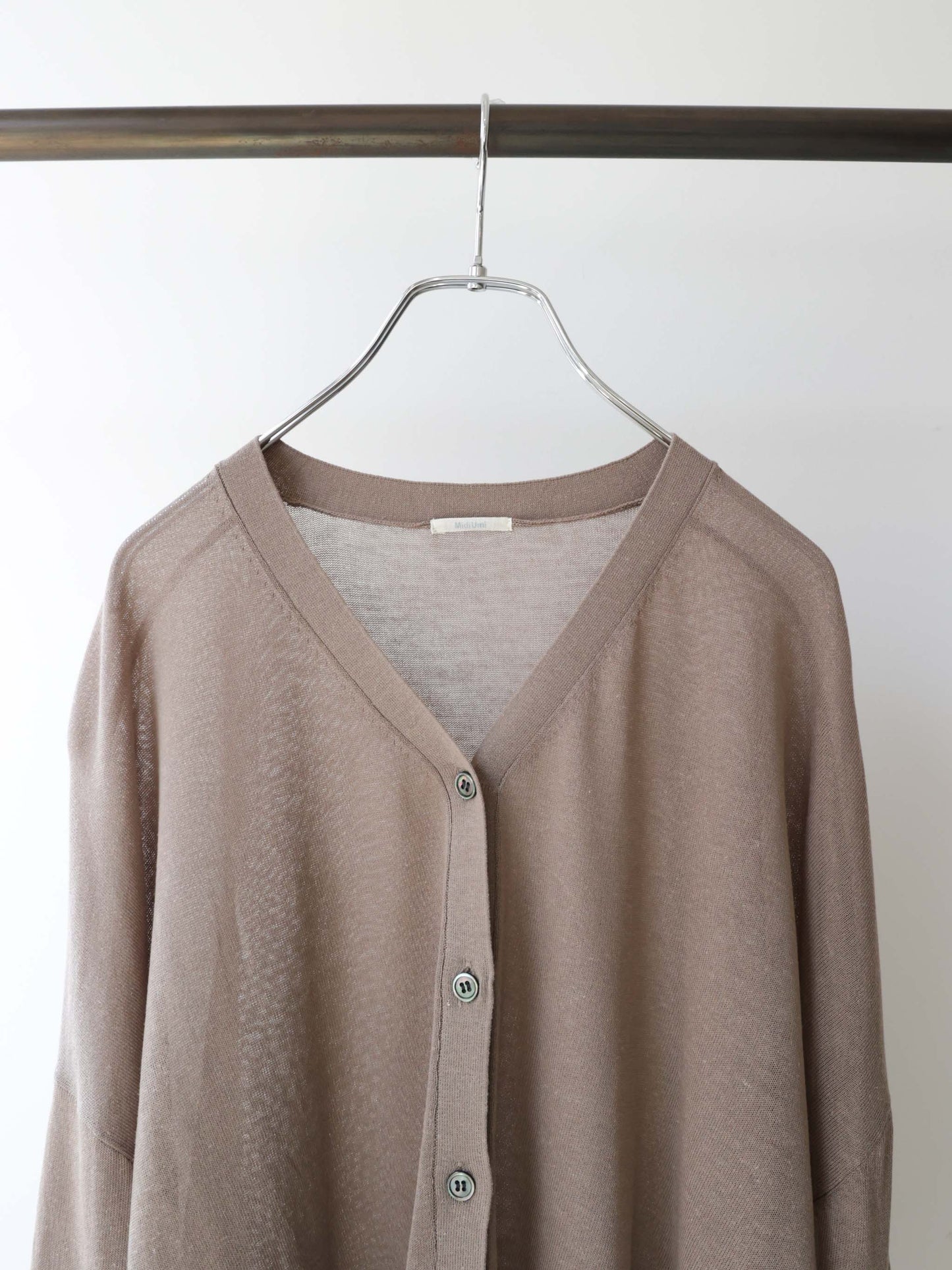 sheer knit pullover