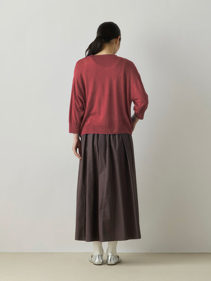 cotton gather skirt
