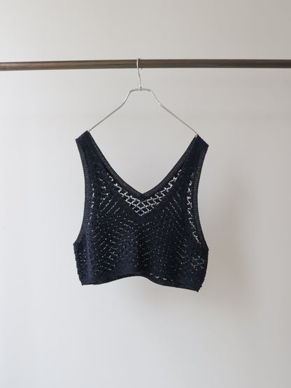 mesh bustier vest