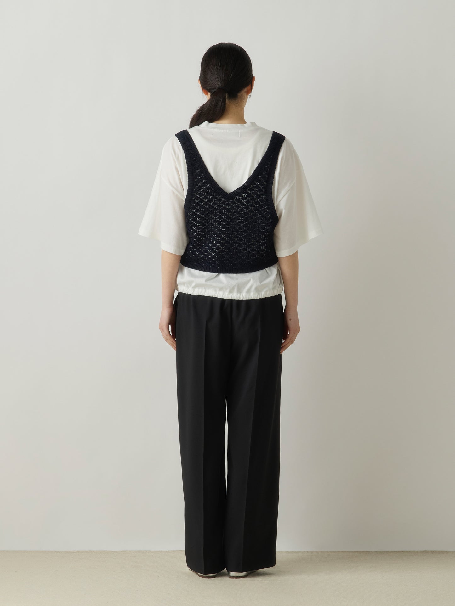 mesh bustier vest