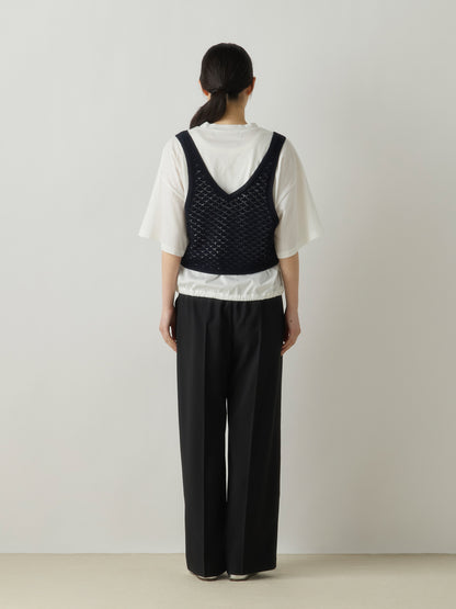 mesh bustier vest
