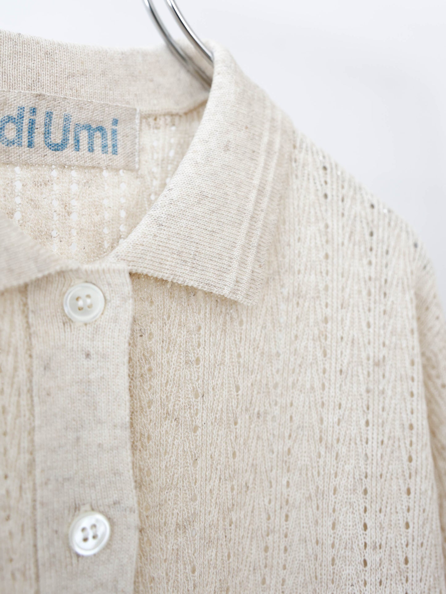 knit polo pullover