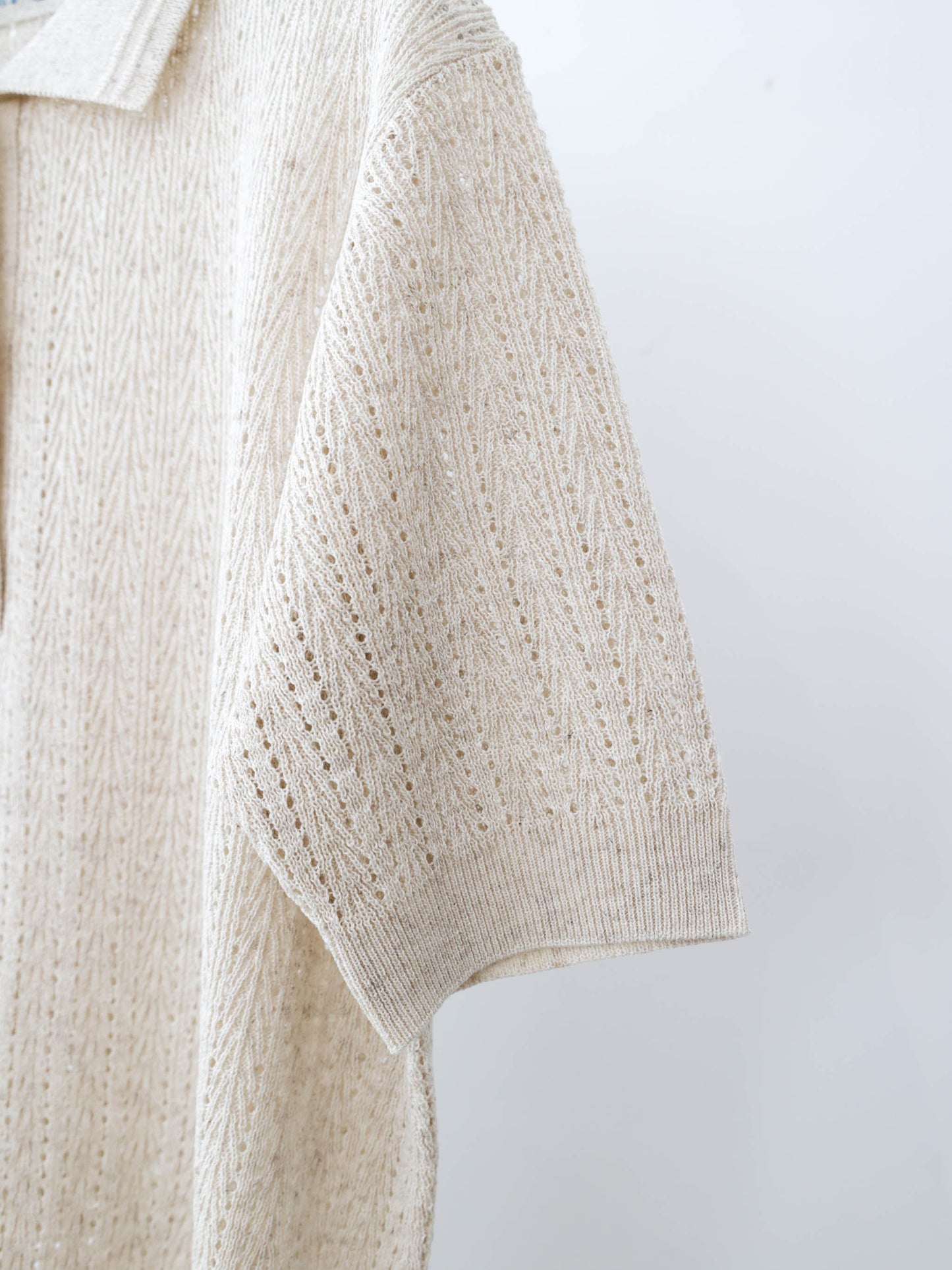 knit polo pullover