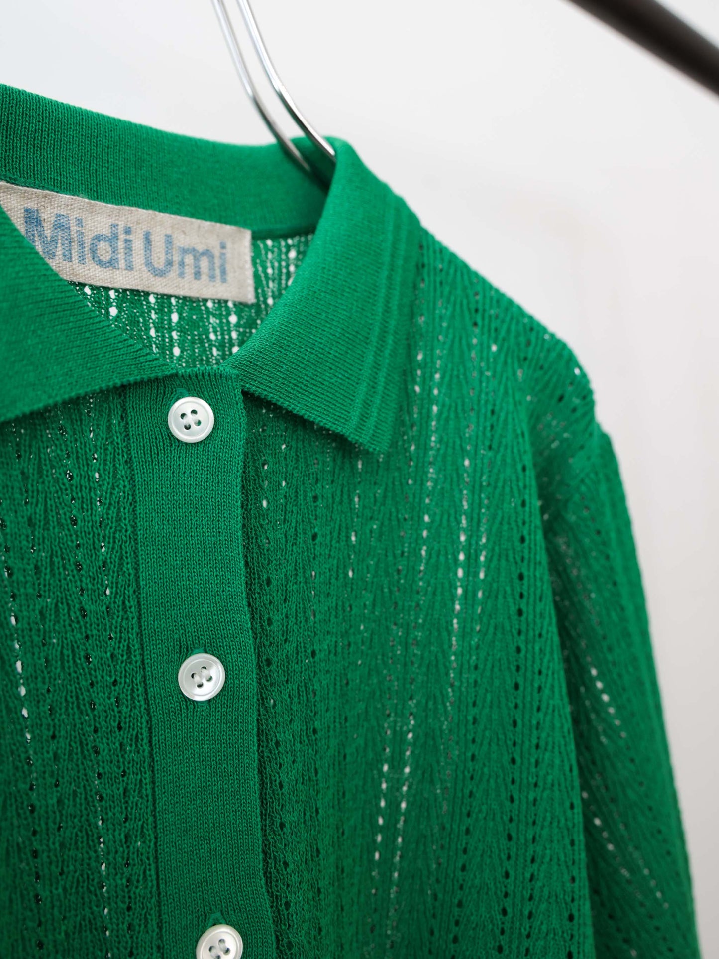 knit polo pullover