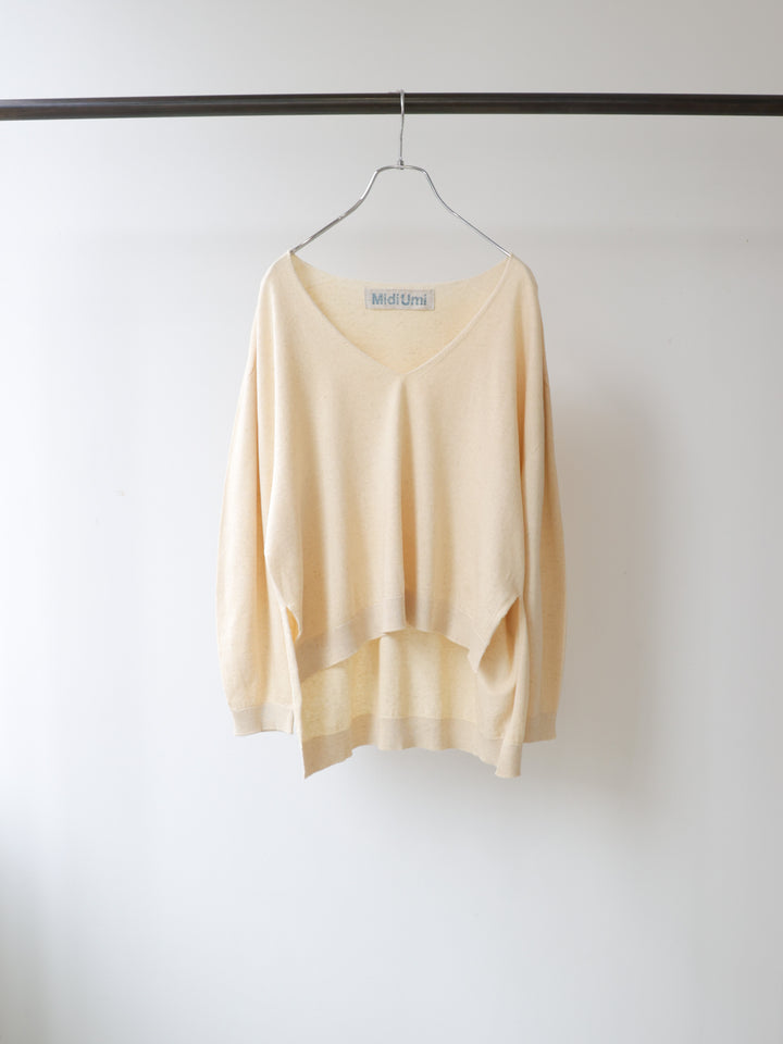 BOTANICAL DYE knit pullover