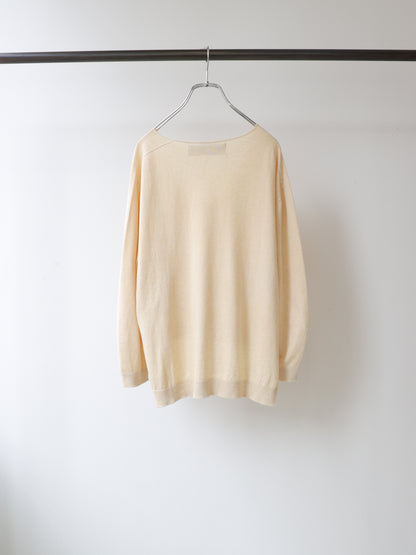 BOTANICAL DYE knit pullover