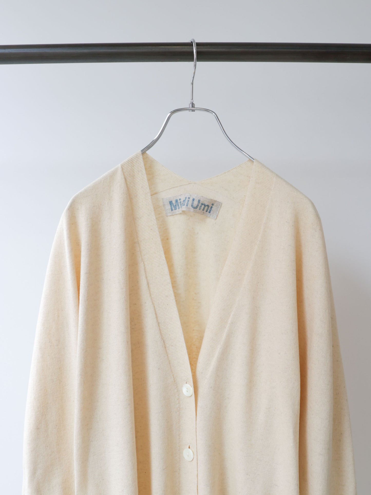 BOTANICAL DYE knit cardigan
