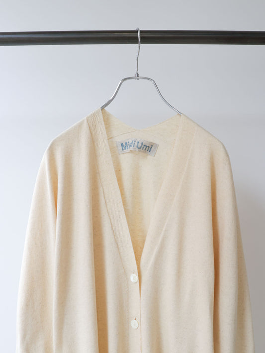 BOTANICAL DYE knit cardigan