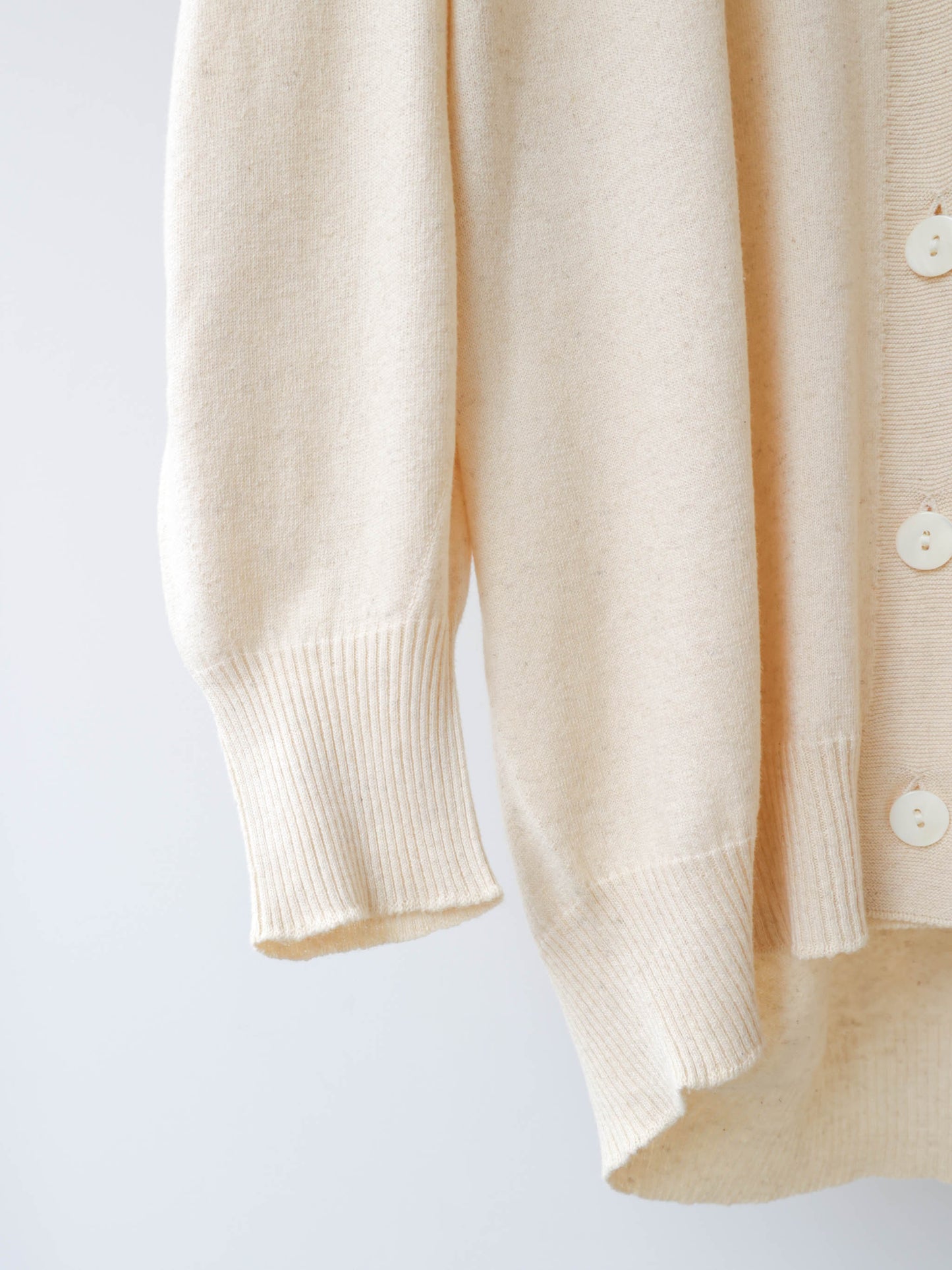 BOTANICAL DYE knit cardigan