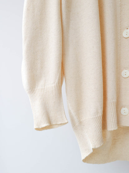 BOTANICAL DYE knit cardigan