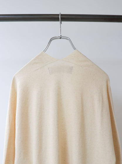 BOTANICAL DYE knit cardigan