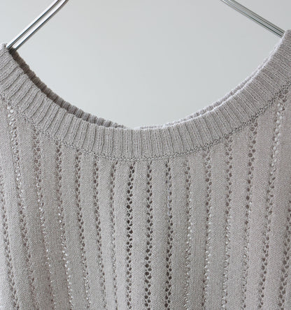 pattern knitting 2way vest