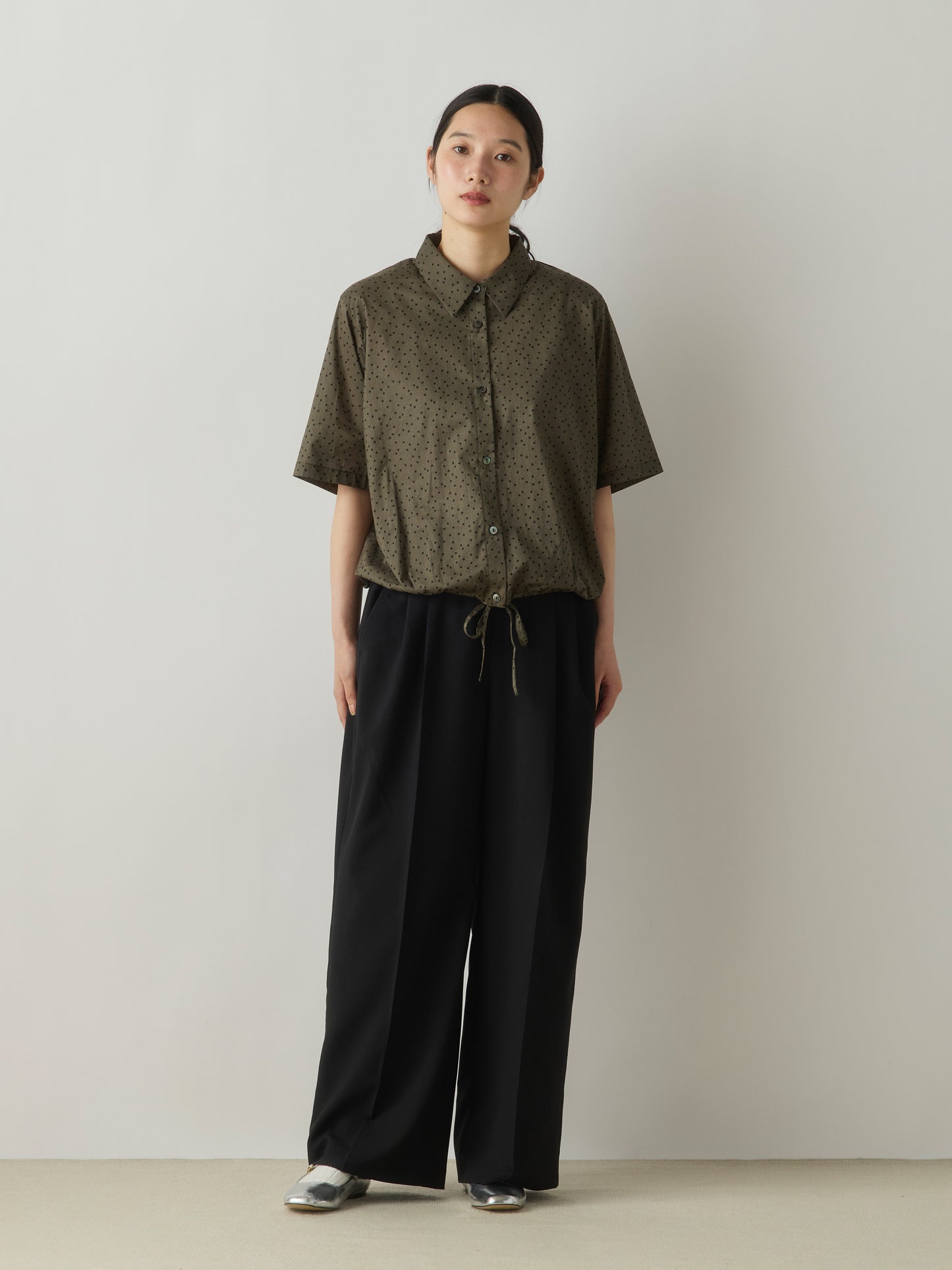 halfsleeve balloon shirt