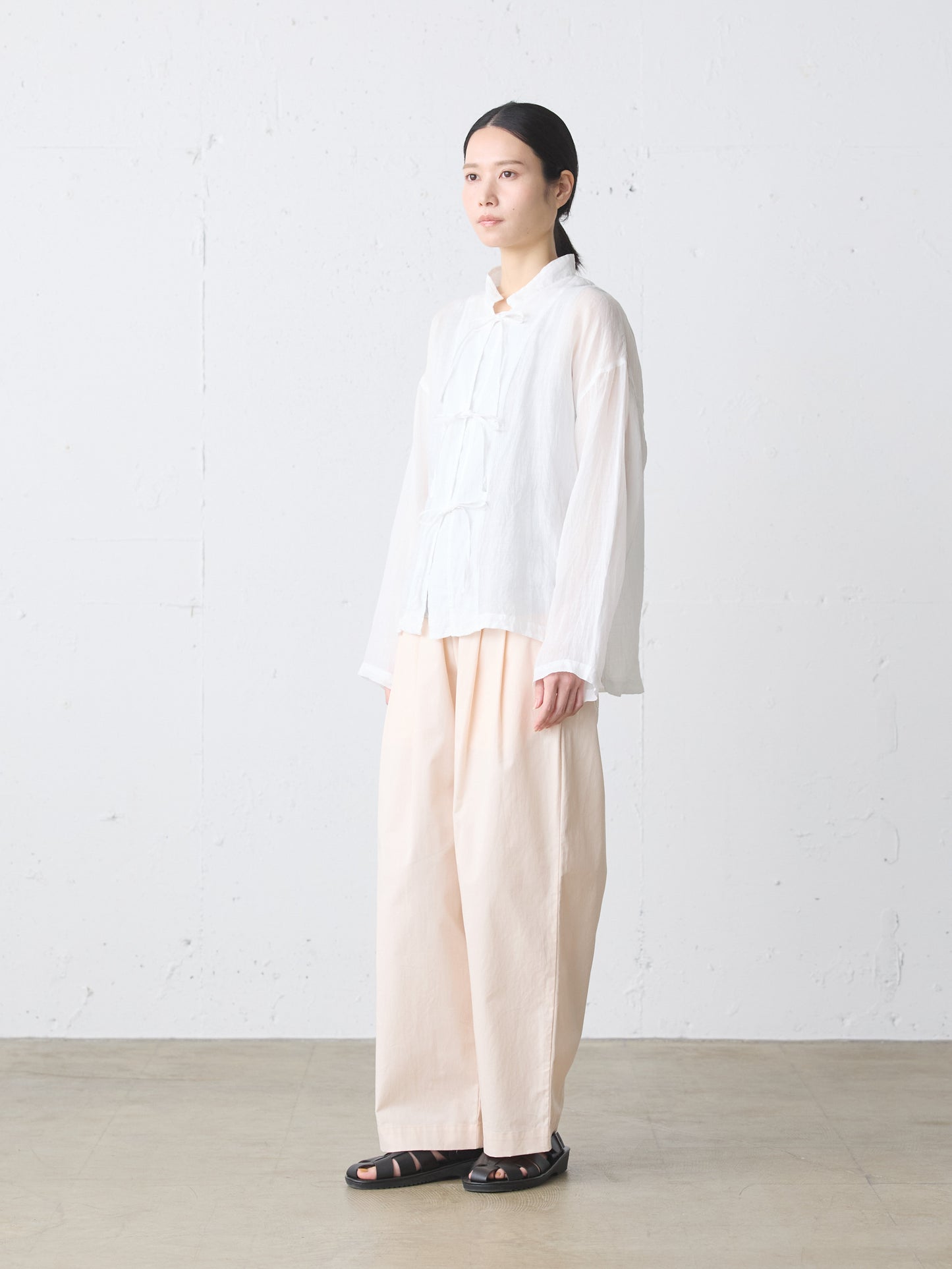 ramie shirt jacket