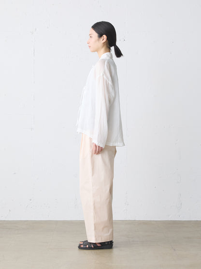 ramie shirt jacket