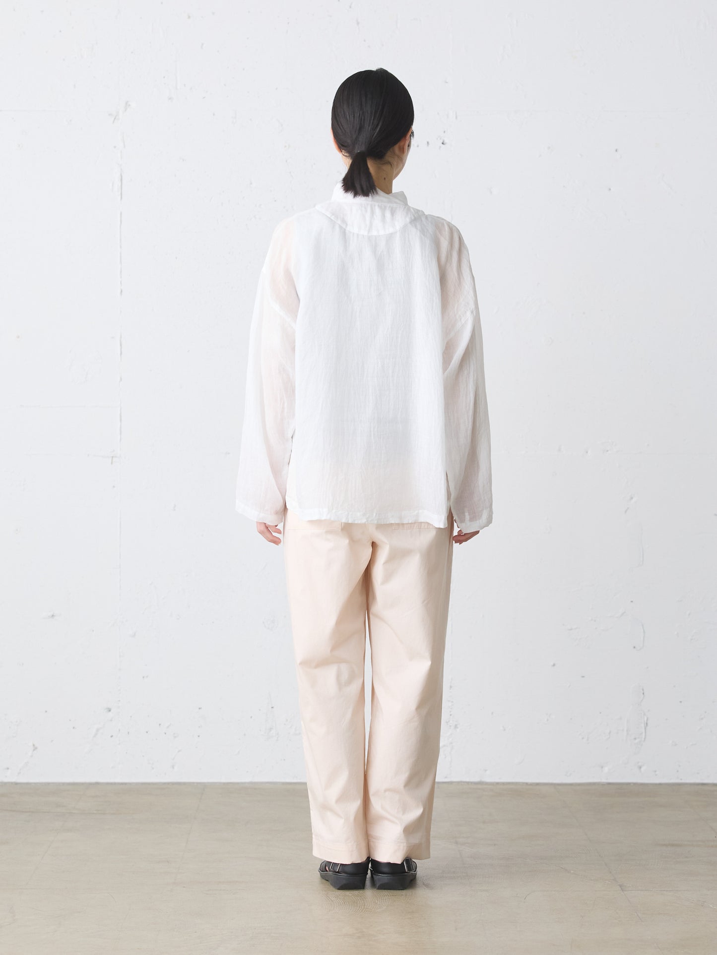 ramie shirt jacket