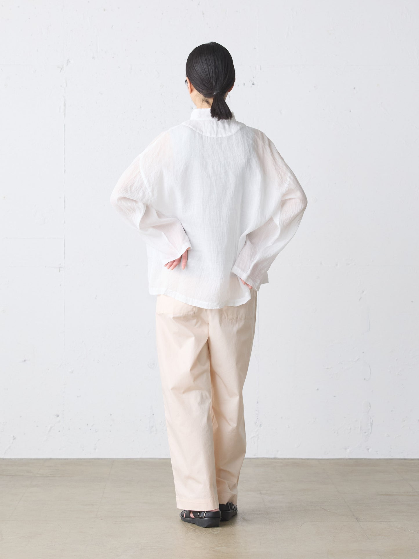 ramie shirt jacket
