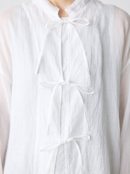 ramie shirt jacket