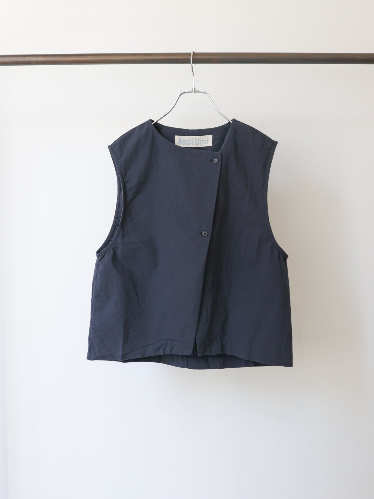 cotton linen light vest