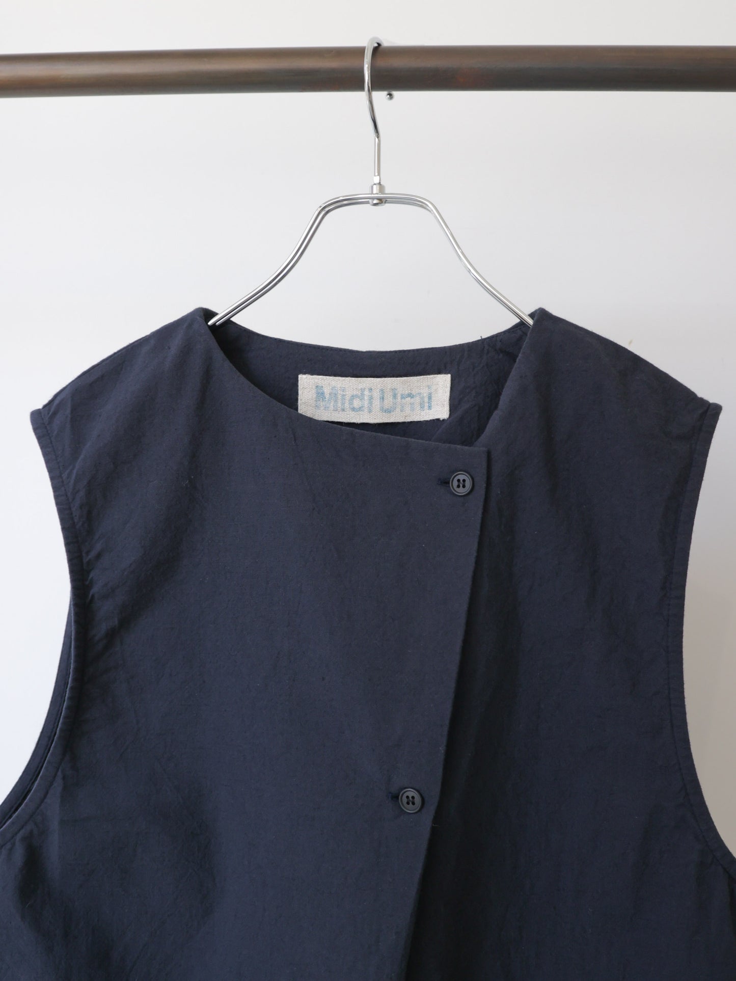 cotton linen light vest
