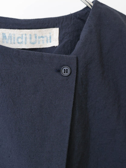 cotton linen light vest