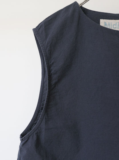 cotton linen light vest