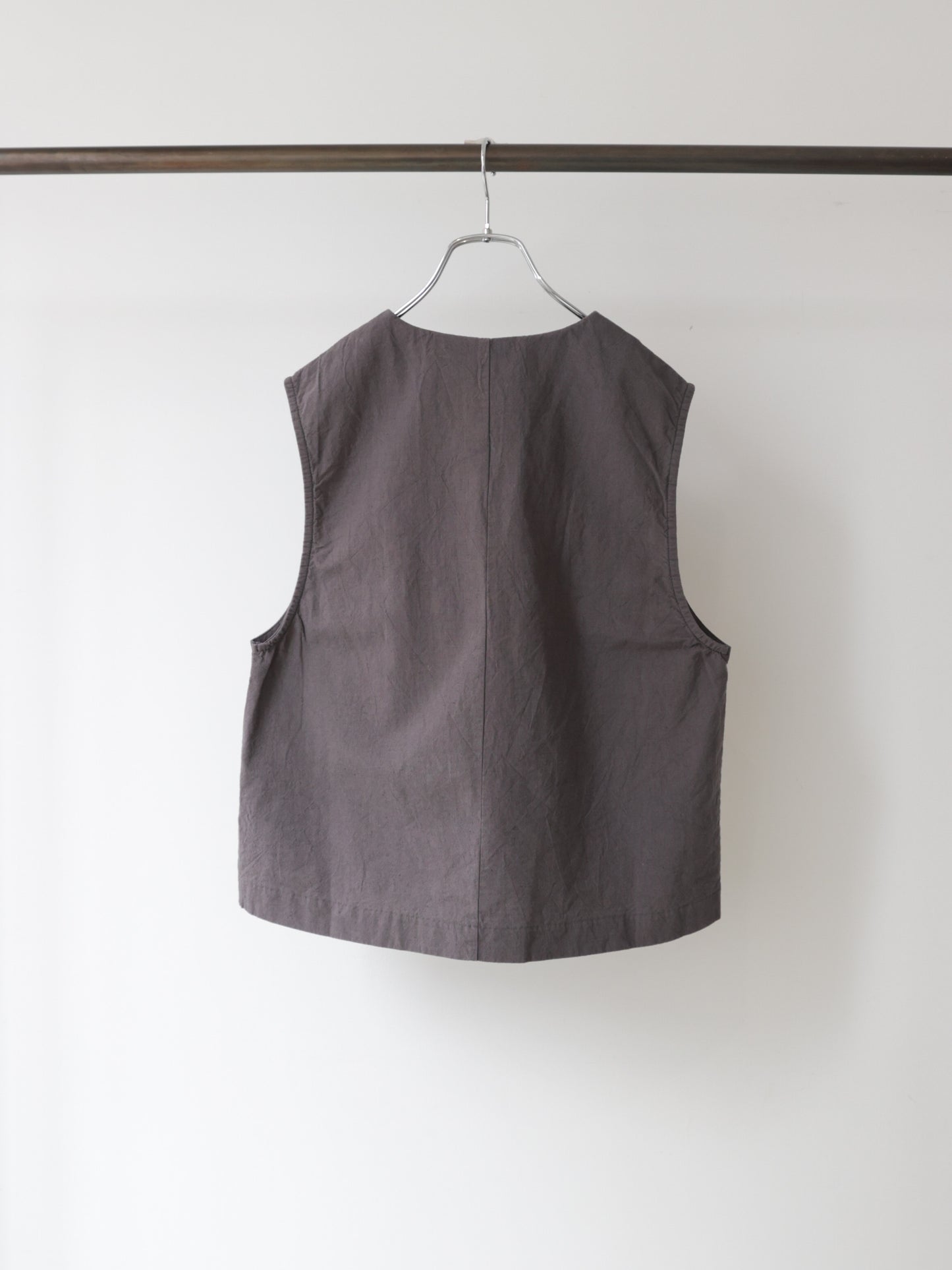 cotton linen light vest