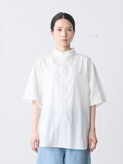 frill wide shirt