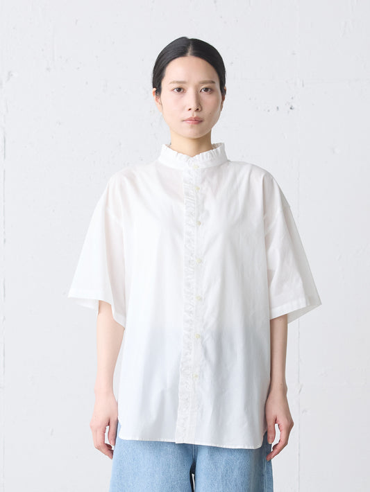 frill wide shirt