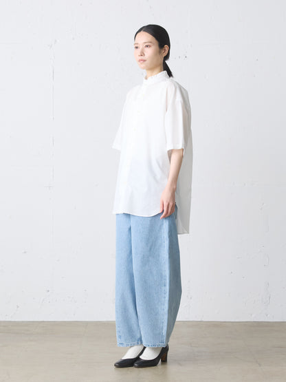 frill wide shirt