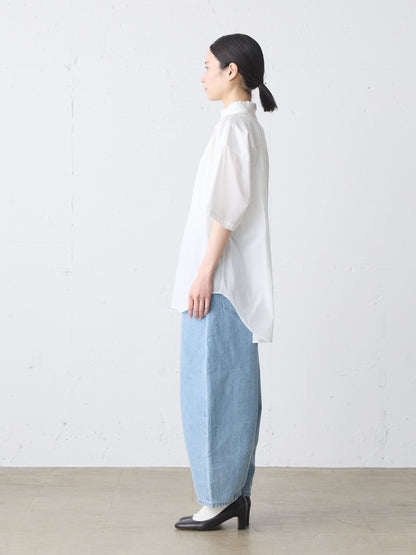 frill wide shirt