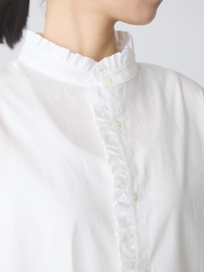 frill wide shirt