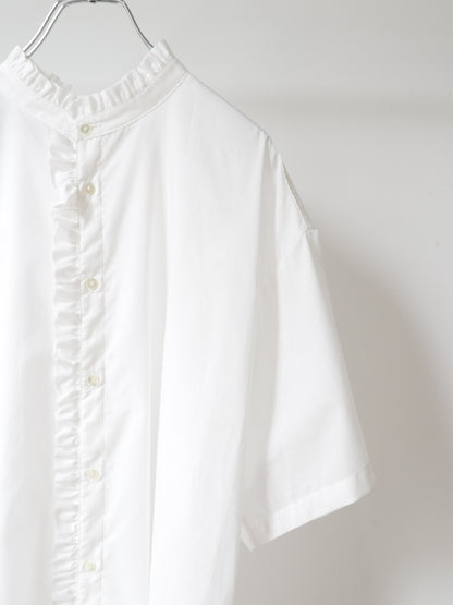 frill wide shirt