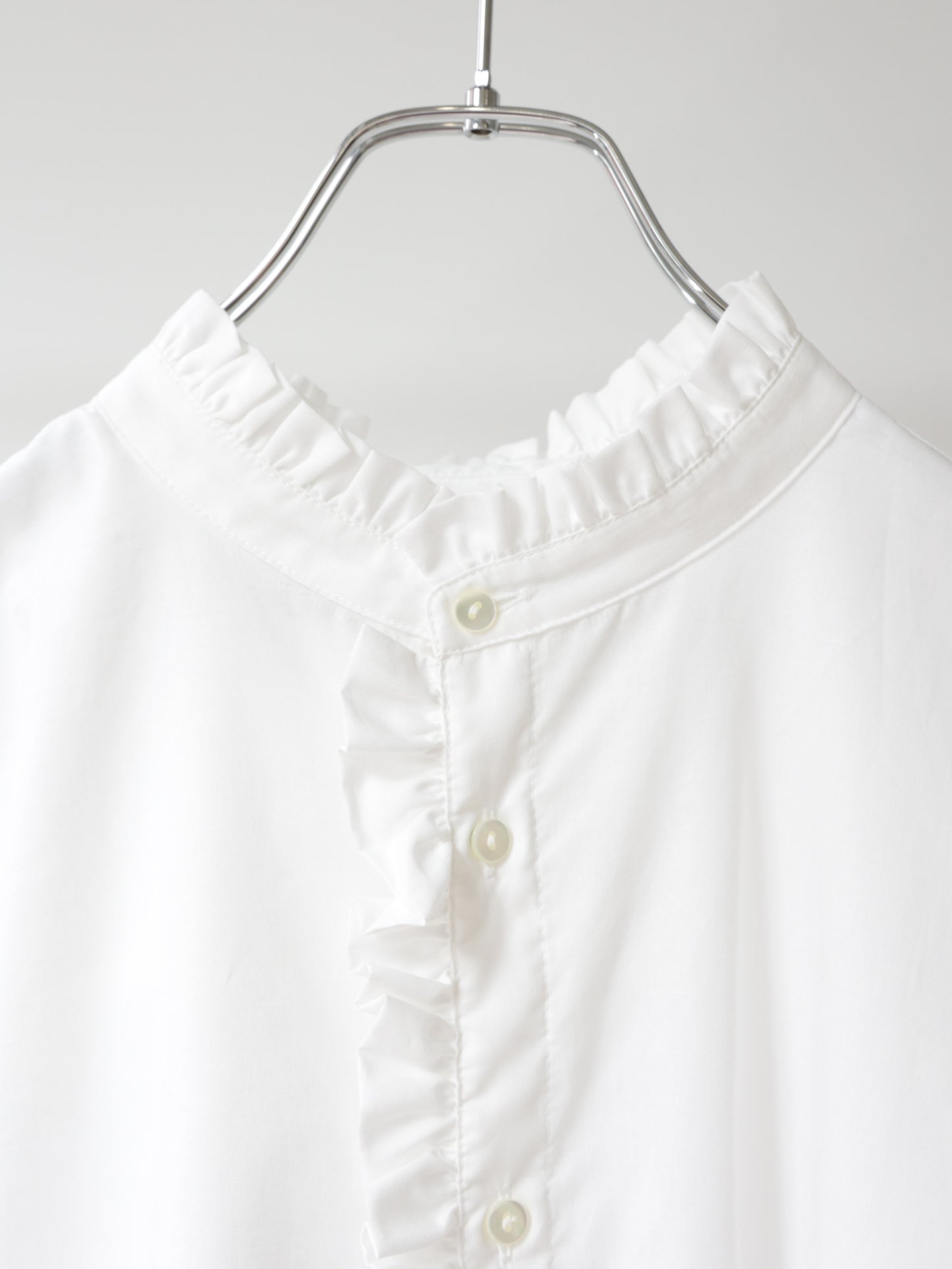 frill wide shirt