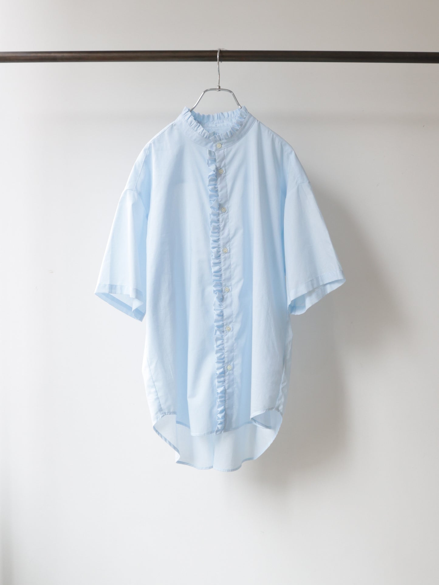 frill wide shirt