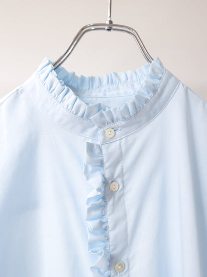 frill wide shirt