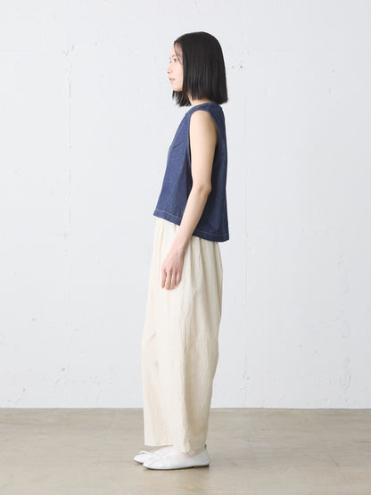 compact denim vest