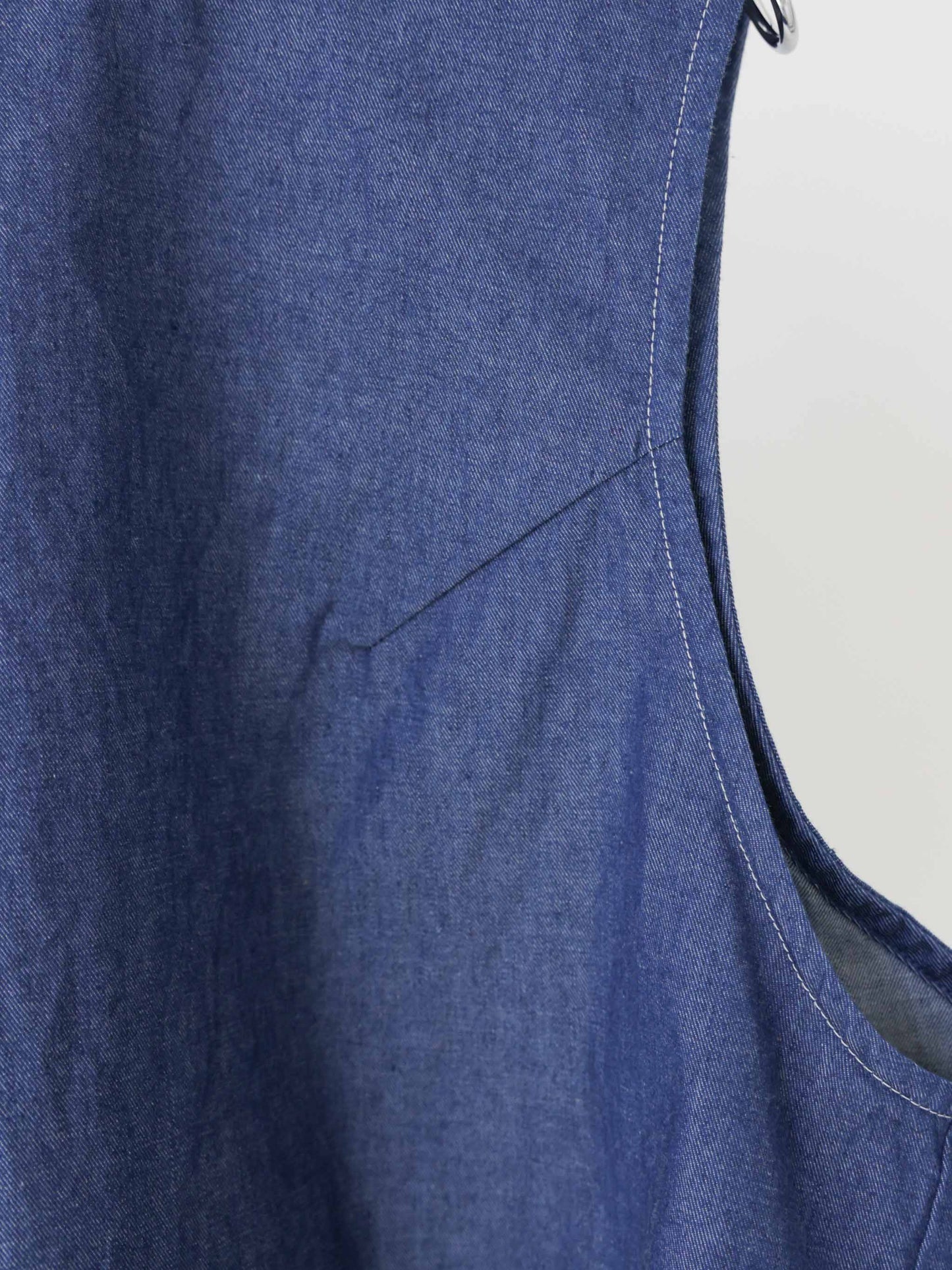 compact denim vest