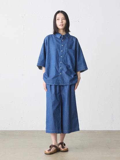 big pocket denim shirt