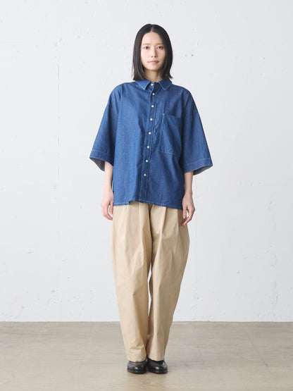 big pocket denim shirt