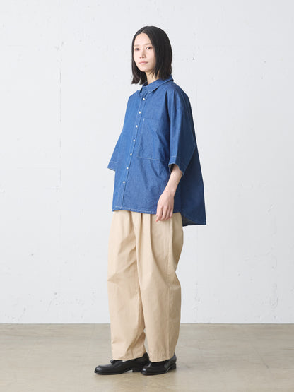 big pocket denim shirt