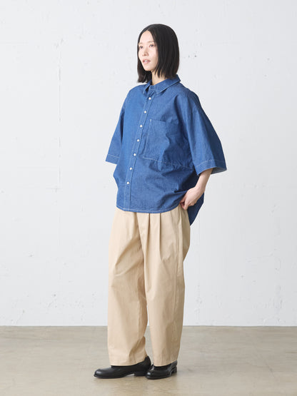 big pocket denim shirt