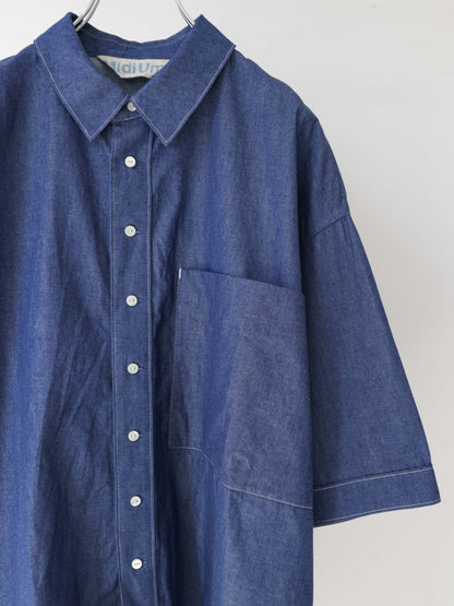 big pocket denim shirt
