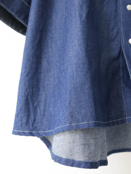 big pocket denim shirt